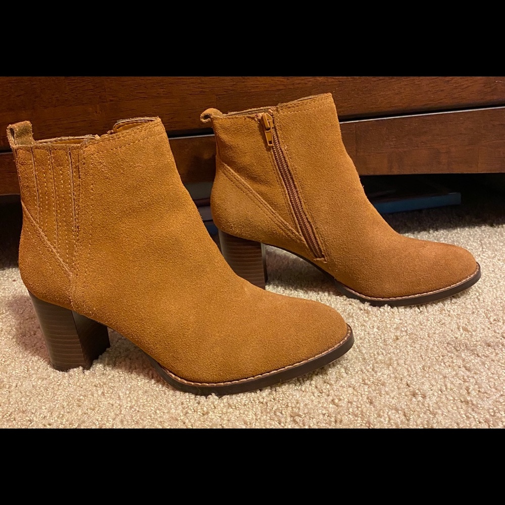 Cognac GAP Ankle Booties